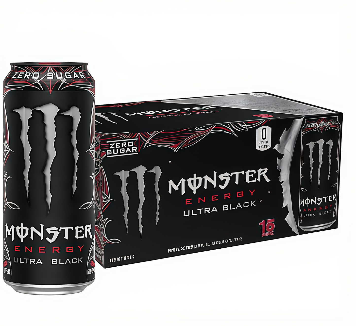 【1000+ Times Added to Cart】Monster Energy Drink by Coca-Cola, 330mL (15 Cans) | Sugar-Free, Energy & Vitamin Boost