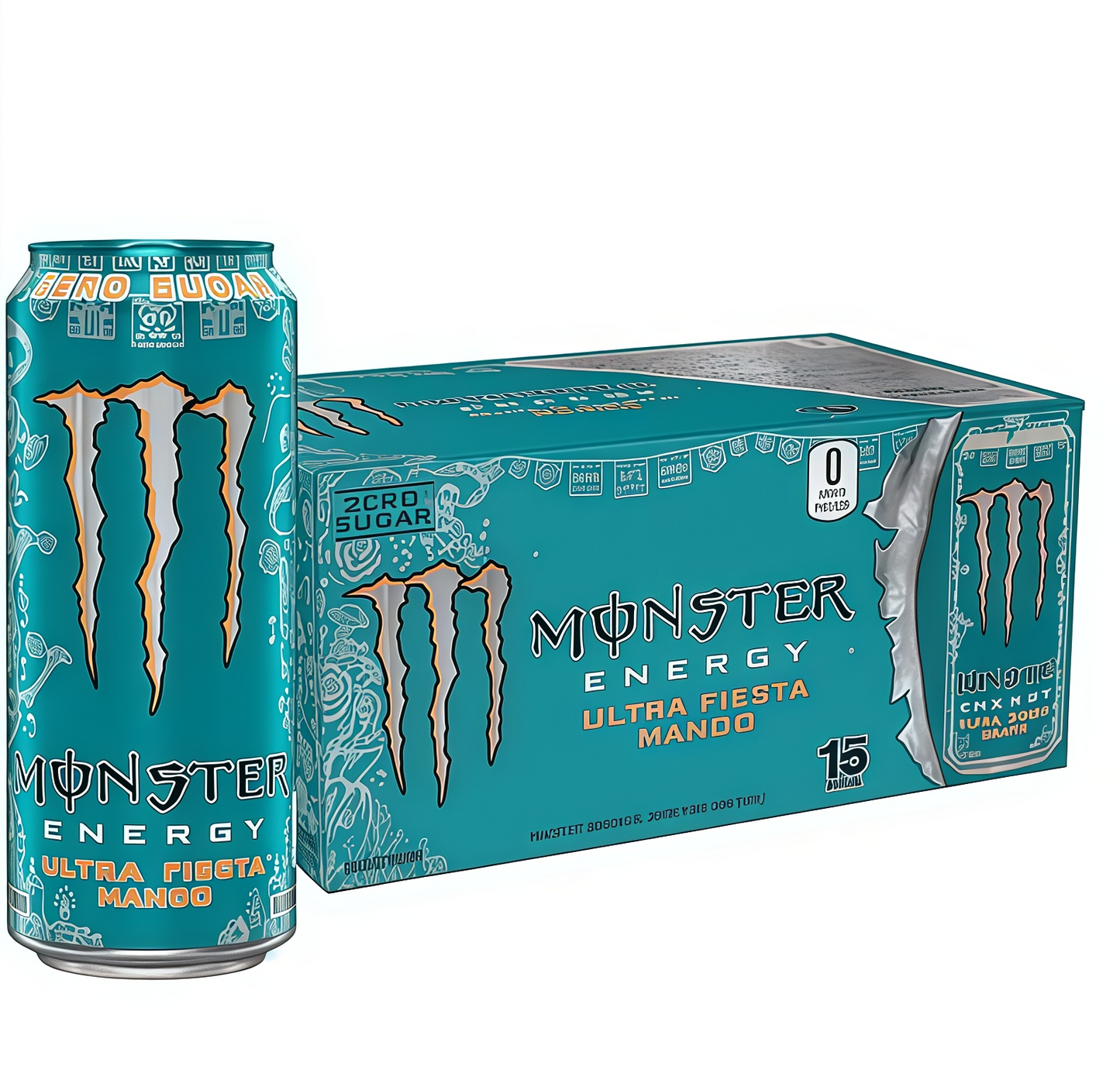 【1000+ Times Added to Cart】Monster Energy Drink by Coca-Cola, 330mL (15 Cans) | Sugar-Free, Energy & Vitamin Boost