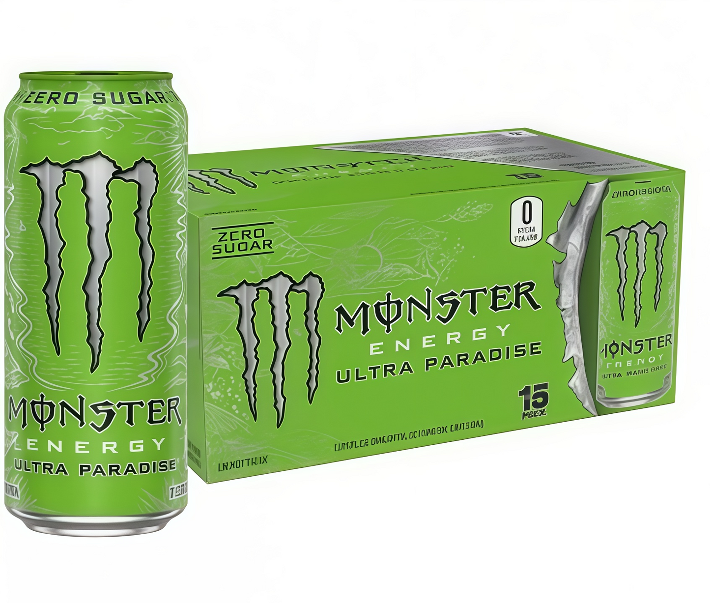 【1000+ Times Added to Cart】Monster Energy Drink by Coca-Cola, 330mL (15 Cans) | Sugar-Free, Energy & Vitamin Boost