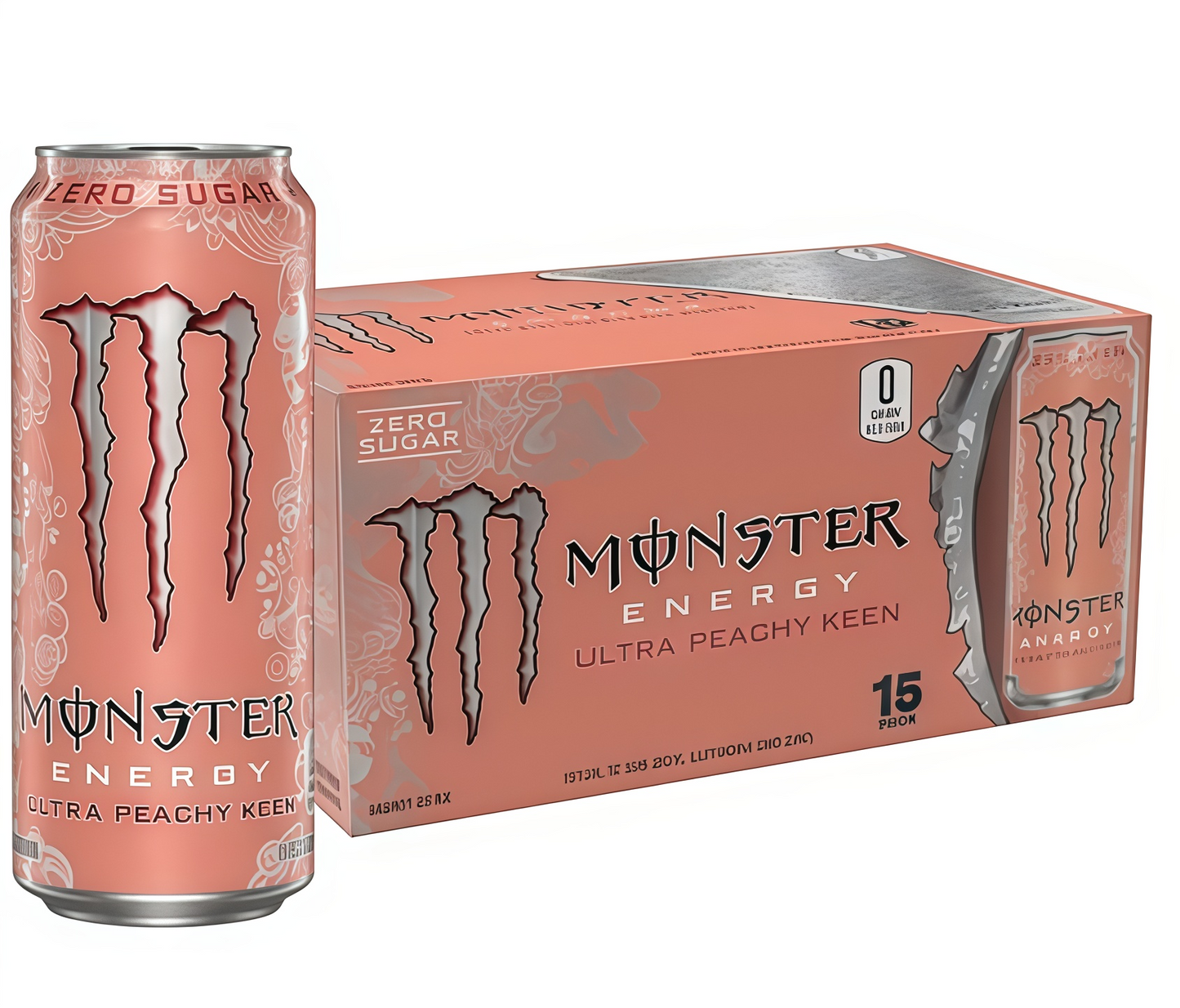【1000+ Times Added to Cart】Monster Energy Drink by Coca-Cola, 330mL (15 Cans) | Sugar-Free, Energy & Vitamin Boost