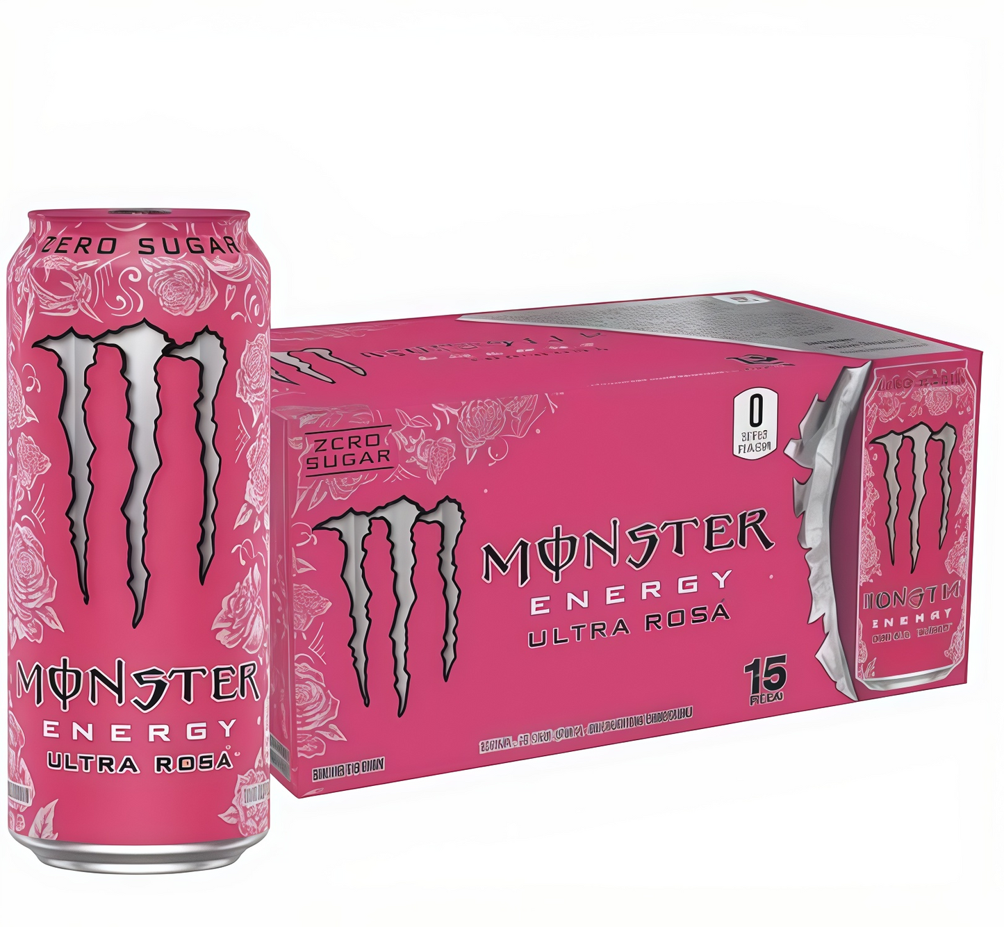 【1000+ Times Added to Cart】Monster Energy Drink by Coca-Cola, 330mL (15 Cans) | Sugar-Free, Energy & Vitamin Boost