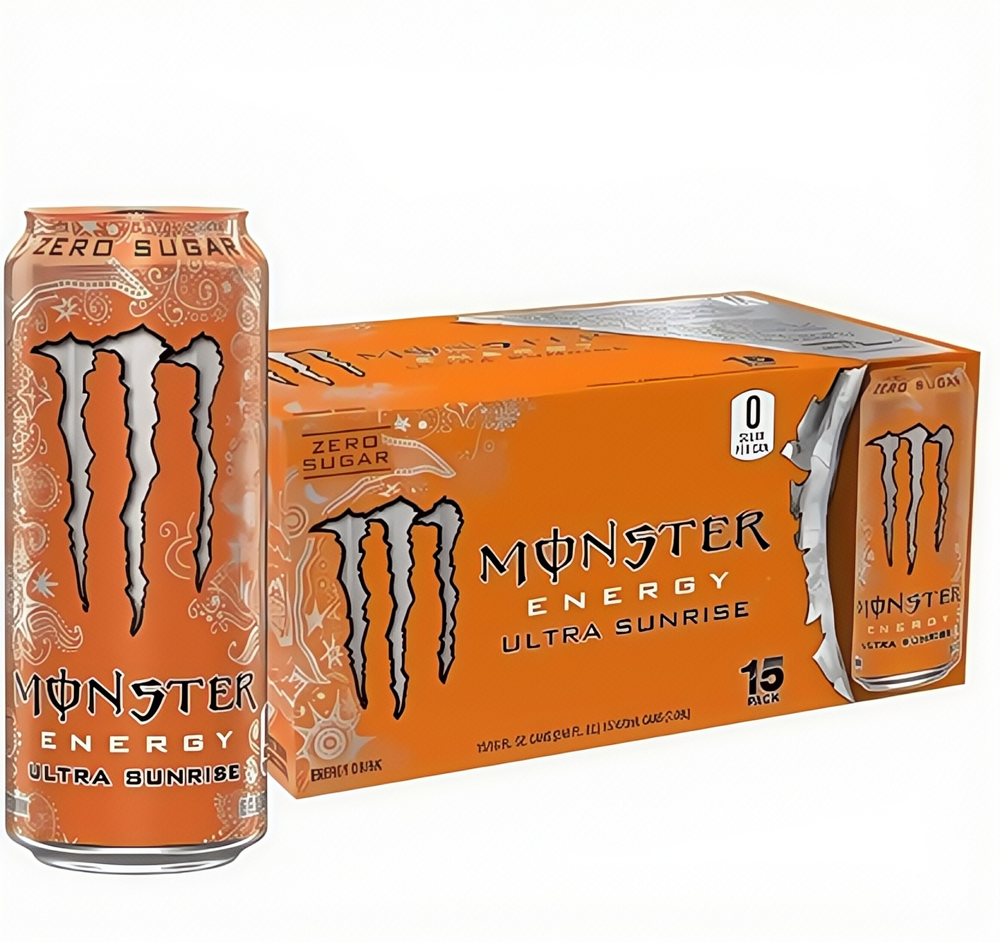【1000+ Times Added to Cart】Monster Energy Drink by Coca-Cola, 330mL (15 Cans) | Sugar-Free, Energy & Vitamin Boost