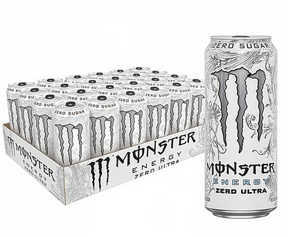 【1000+ Times Added to Cart】Monster Energy Drink by Coca-Cola, 330mL (15 Cans) | Sugar-Free, Energy & Vitamin Boost
