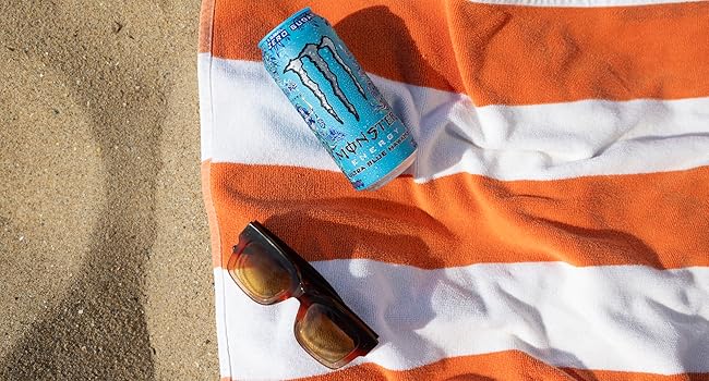【1000+ Times Added to Cart】Monster Energy Drink by Coca-Cola, 330mL (15 Cans) | Sugar-Free, Energy & Vitamin Boost